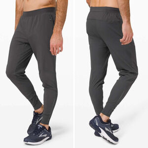 Lululemon Surge Hybrid Pant MENS S Graphite Grey Lightweight Running Jogger